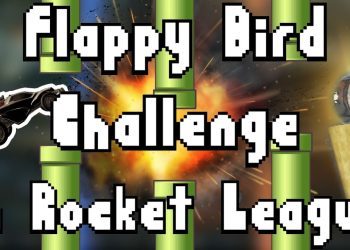 So This Is Called the Flappy Bird Challenge in Rocket League Now...