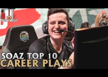 Soaz Top 10 Career Plays | Lol esports