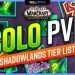 Solo PvP TIER LIST | Every Class RANKED in Duels/BGs/World PvP