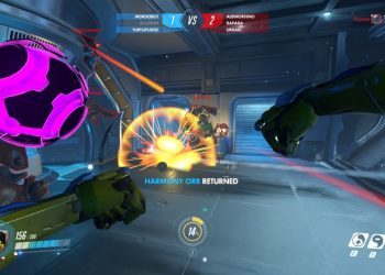 Some high-level Overwatch gameplay