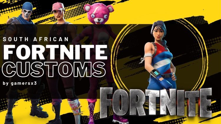 South African Fortnite Customs Live – South African Streamer – Smash the like –  Fortnite eSports