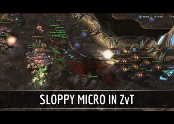 StarCraft 2: Sloppy micro in ZvT