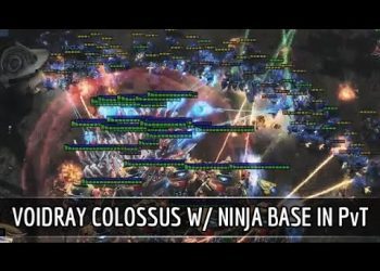 StarCraft 2: Voidray Clossus w/ ninja base in PvT