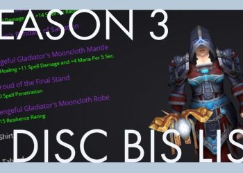 TBC Priest BIS List (Arena Season 3)
