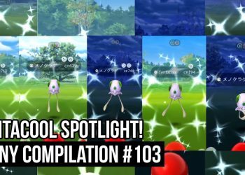 TENTACOOL SPOTLIGHT! - Pokemon GO Shiny Compilation #103