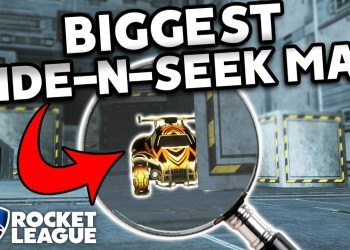 THE BIGGEST AND CRAZIEST ROCKET LEAGUE HIDE N SEEK IS HERE