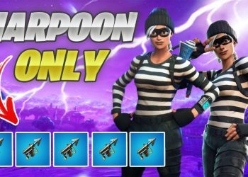 THE HARPOON ONLY CHALLENGE - Fortnite Battle Royale