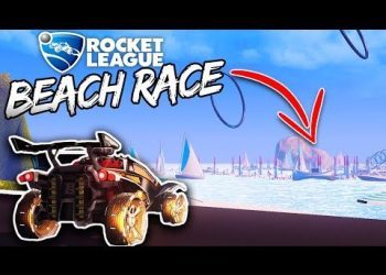 THE NEW BEACH RACE IN ROCKET LEAGUE