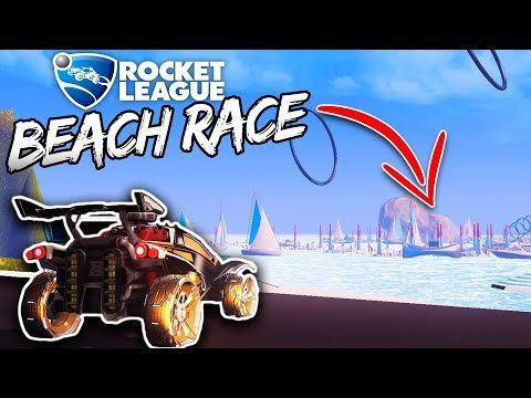 THE NEW BEACH RACE IN ROCKET LEAGUE
