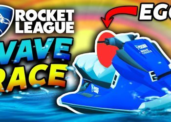 THIS IS ROCKET LEAGUE WAVE RACE