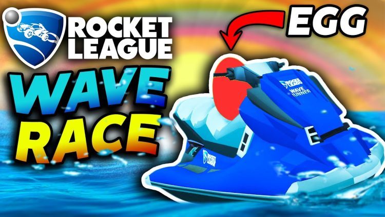 THIS IS ROCKET LEAGUE WAVE RACE