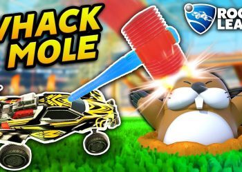 THIS IS ROCKET LEAGUE WHACK-A-MOLE
