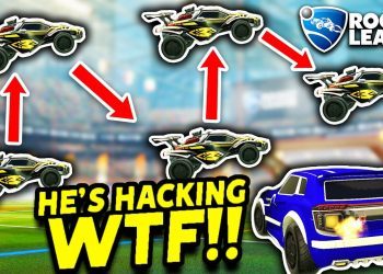 THIS IS WHAT HACKING IN ROCKET LEAGUE LOOKS LIKE
