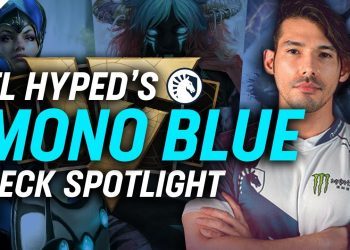 TL Hyped Mono Blue | Artifact Deck Spotlight & Strategy Guide