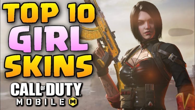 TOP 10 GIRL Skins in Call of Duty Mobile | CoD Mobile Female Characters –  CallofDuty CoD eSports
