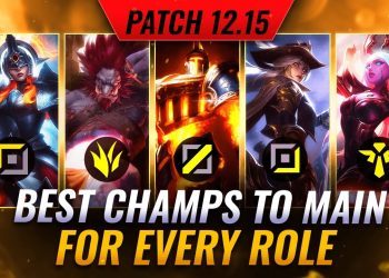 TOP 3 MAINS For Every Role on Patch 12.15 - League of Legends