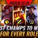 TOP 3 MAINS For Every Role on Patch 12.15 - League of Legends