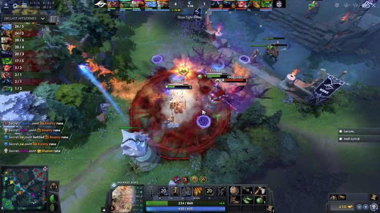 Team Secret vs OG dota 2 game 1  MDL Paris Major Europe Closed Qualifier