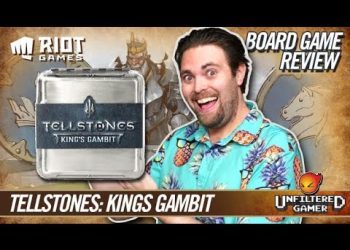 Tellstones : Kings Gambit | League of Legends | Board Game review