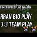 Terran Bio play in 3:3 Team play l StarCraft: Brood War l Crank