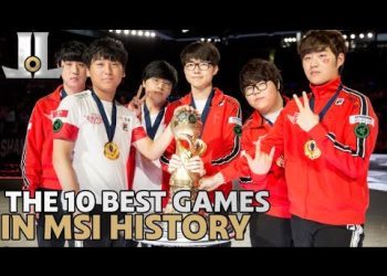 The 10 Best Games in #MSI History | 2021 LoL esports