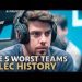 The 5 Worst Teams in #LEC History | 2021 LoL esports