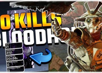 The BEST Loadout I Could Ask For - 20+ KILLS BLOODHOUND!! (Apex Legends PS4)