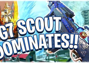 The BUFFED G7 SCOUT is INSANE.. (Apex Legends PS4)