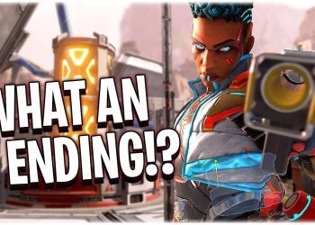 The CRAZIEST ranked ending I've EVER had!! (Apex Legends PS4)
