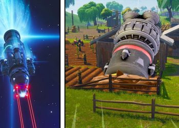 The Fortnite Rocket has hit Anarchy Acres.. (gameplay - FULL LAUNCH)