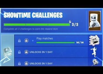 The New Fortnite SHOWTIME CHALLENGES FREE REWARDS! (New Fortnite Marshmello Event)