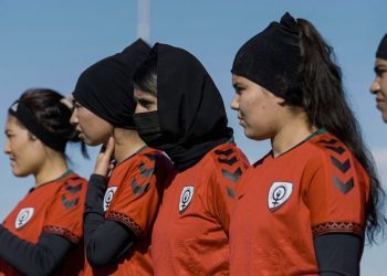 The flight of the Afghan women