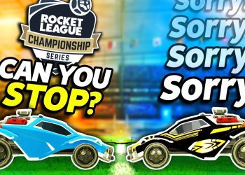 This RIDICULOUS Rocket League strategy FRUSTRATED Pros