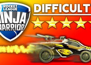 This Rocket League Ninja Warrior course was nearly IMPOSSIBLE