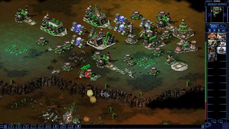Tiberium Crisis skirmish as Soviet (no sound)