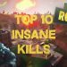 Top 10 INSANE Fortnite Kills! (CRAZY CLIPS!)
