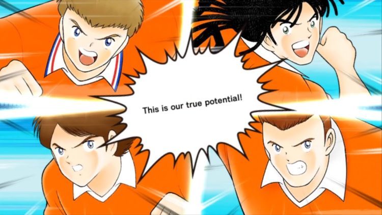 Total Football | Captain Tsubasa: Dream Team Skill Animation #55