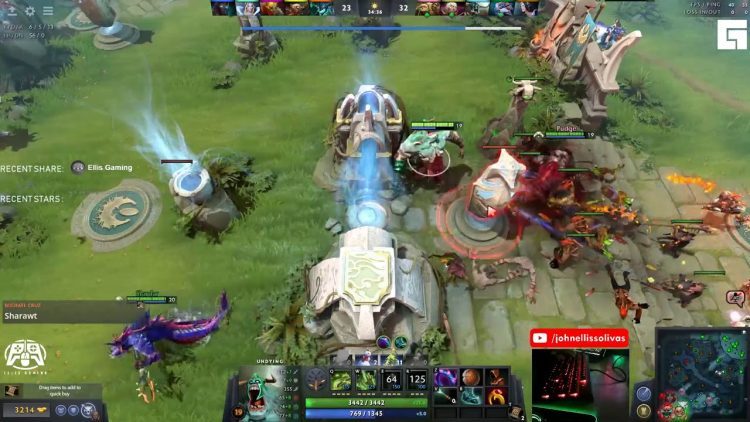 UNDYING GAMEPLAY WASAK WITH THE HELP OF MY FRIENDS! | DOTA 2