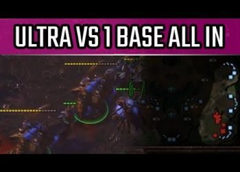Ultra vs 1 base all in l StarCraft 2: Legacy of the Void Ladder l Crank