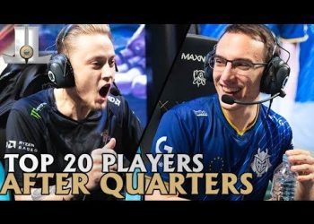 Updated Top 20 Player Rankings From Groups and Quarterfinals | Worlds 2018