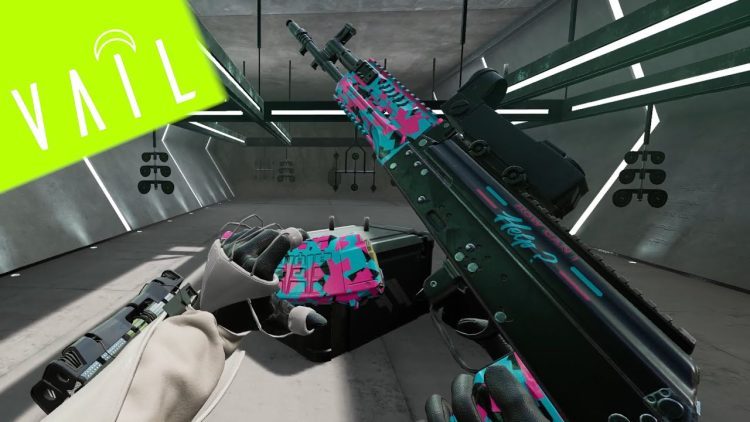 VAIL VR – All Weapons Showcase