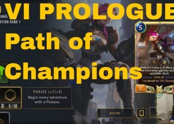 Vi Prologue for Path of Champions! | Legends of Runeterra LoR