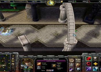 WC3 Classic: Queen Jaina Menethil on a Horse Mount