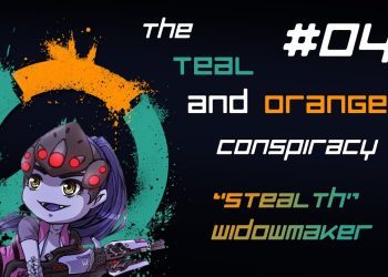 WIDOWMAKER CLOAKING DEVICE - The Teal and Orange Conspiracy - Overwatch Gameplay