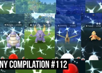 WILD SHINY BLASTOISE! - Pokemon GO Shiny Compilation #112
