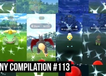 WILD SHINY VENUSAUR! - Pokemon GO Shiny Compilation #113