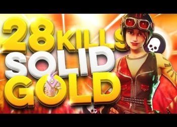 *WORLD RECORD* 28 KILLS DUO VS DUO SOLID GOLD! (FORTNITE BATTLE ROYALE GAMEPLAY)