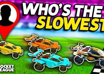 We found the SLOWEST Rocket League Player using this race