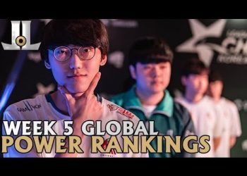 Week 5 Global LoL Power Rankings | 2019 Summer Split