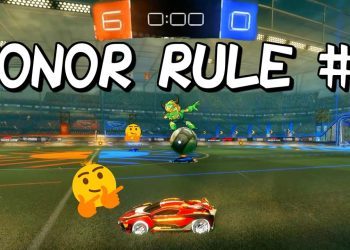 When you Honor Rule #2 in Rocket League